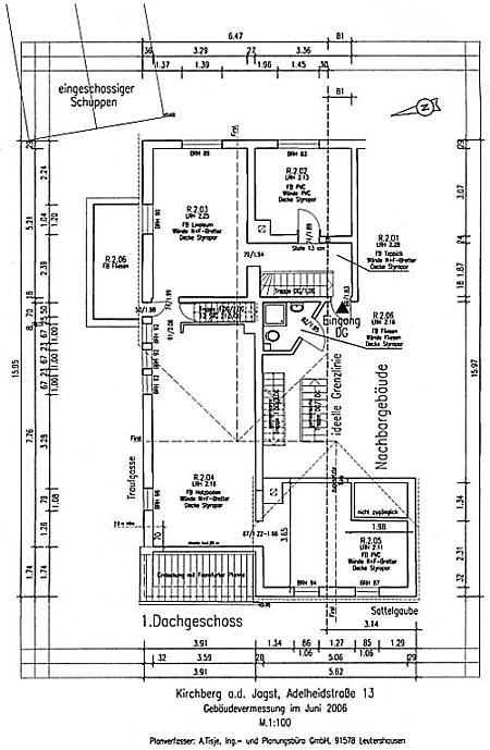 click on plan: back to building-survey main page